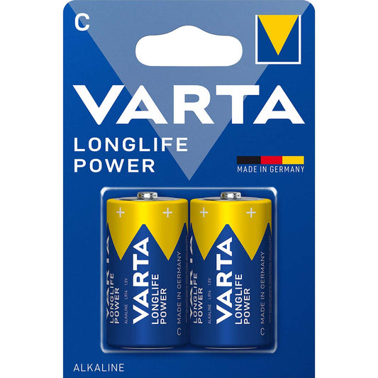 Varta Alkaline Battery C 1.5 V High Energy 2-Blister