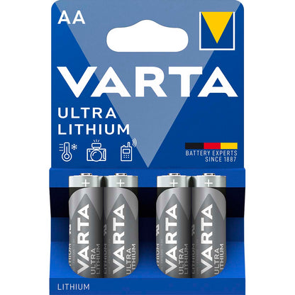 Varta Lithium Battery AA-Blister Card