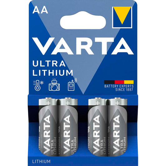 Varta Lithium Battery AA-Blister Card