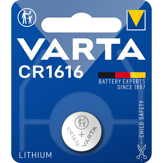 Varta Lithium Button Cell Battery CR1616 3 V 1-Blister
