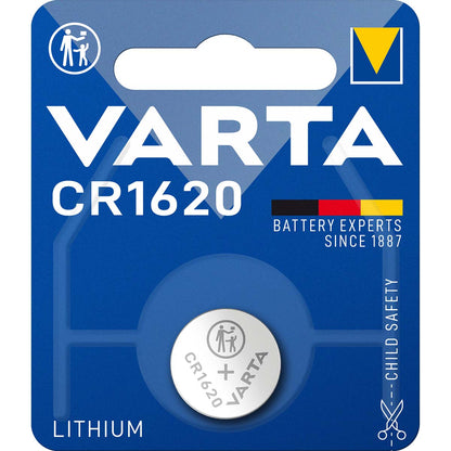 Varta Lithium Button Cell Battery CR1620 3 V 1-Blister