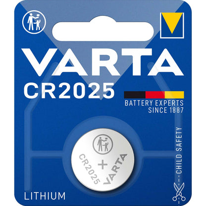 Varta Lithium Button Cell Battery CR2025 3 V 1-Blister