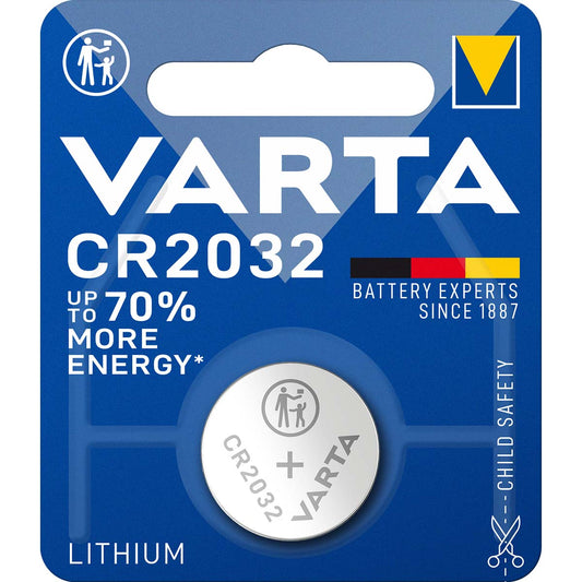 Varta Lithium Button Cell Battery CR2032 3 V 1-Blister