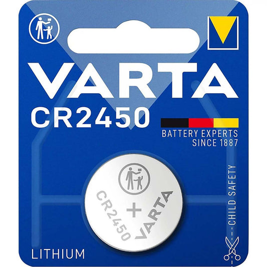 Varta Lithium Button Cell Battery CR2450 3 V 1-Blister