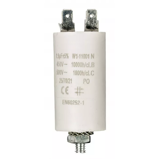 No Brand Capacitor 1.5uf / 450 v + Aarde