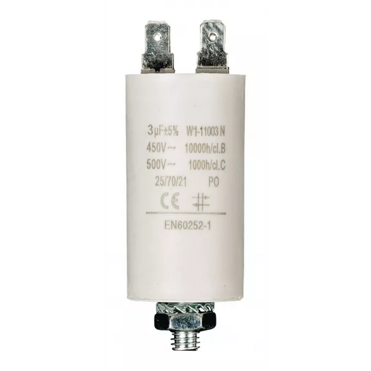 No Brand Capacitor 3.0uf / 450 v + Aarde
