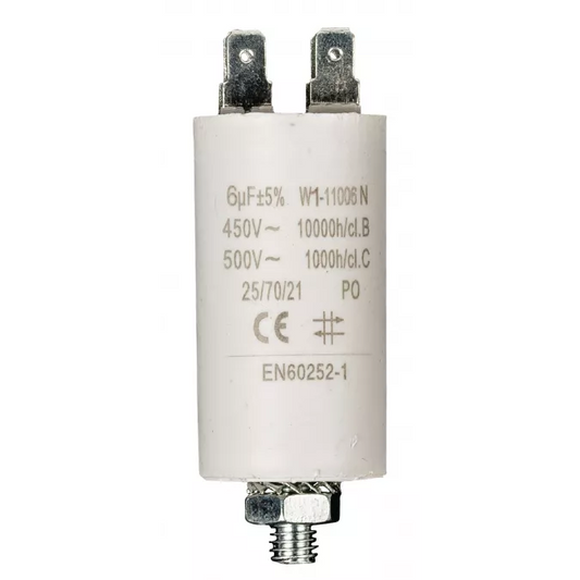 No Brand Capacitor 6.0uf / 450 v + Aarde