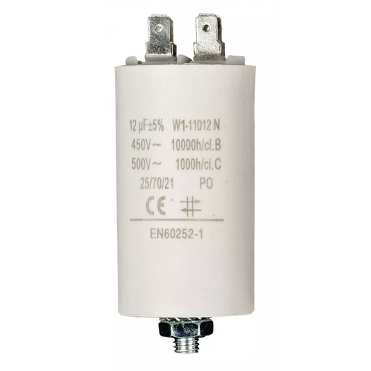 No Brand Capacitor 12.0uf / 450 v + Aarde