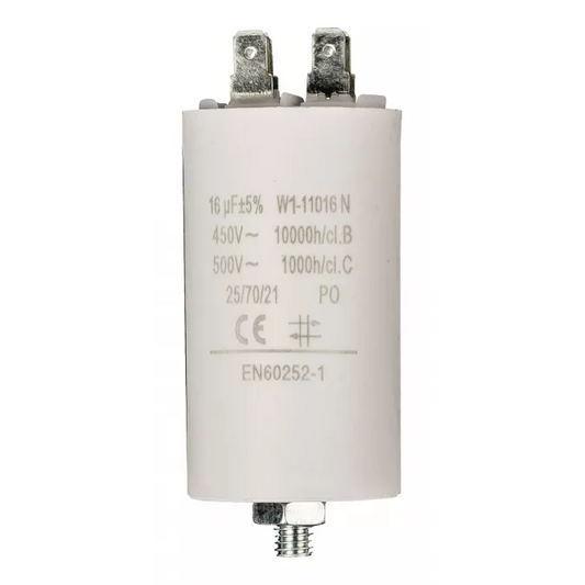 No Brand Capacitor 16.0uf / 450 v + Aarde