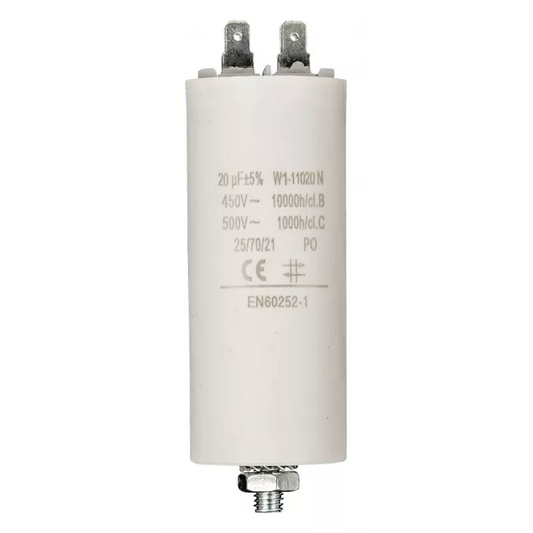 No Brand Capacitor 20.0uf / 450 v + Aarde