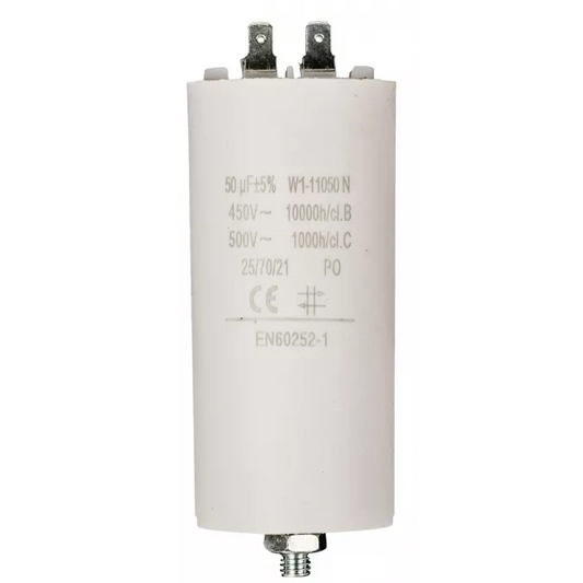 No Brand Capacitor 50.0uf / 450 v + Aarde