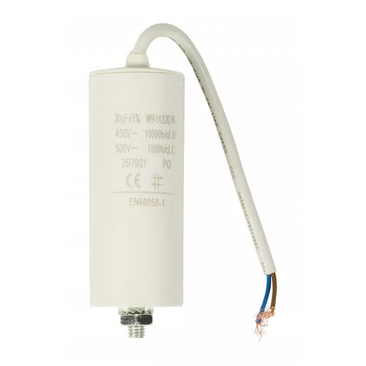 No Brand Capacitor 20.0uf / 450 V + cable