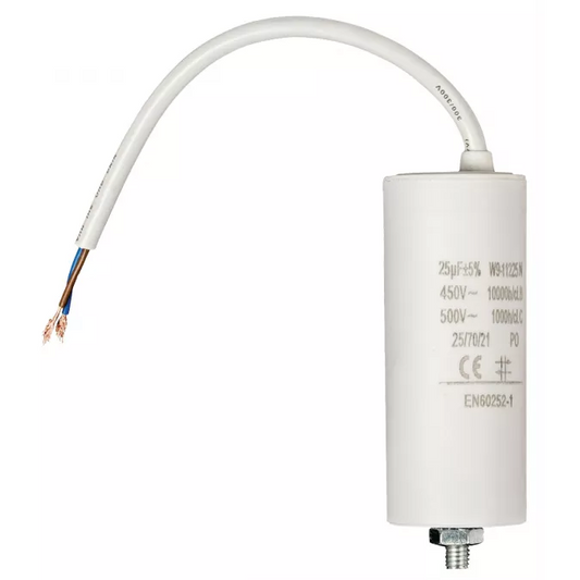 No Brand Capacitor 25.0uf / 450 V + cable
