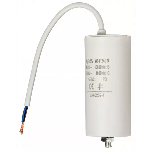 No Brand Capacitor 40.0uf / 450 V + cable