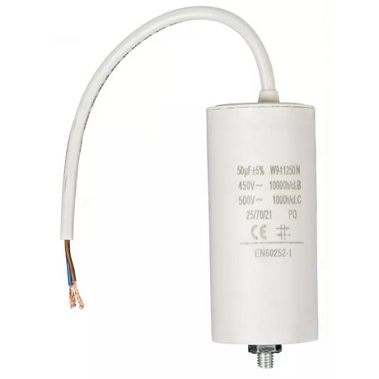No Brand Capacitor 50.0uf / 450 V + cable