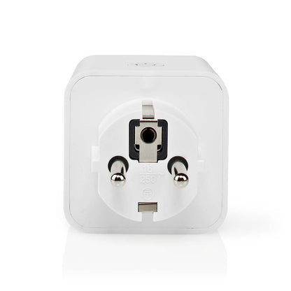 Nedis SmartLife Smart Plug | Wi-Fi | IP21 | Power meter | 3680 W | Type F (CEE 7/7) | 0 - 55 °C | Android™ / IOS | White | 3 pcs