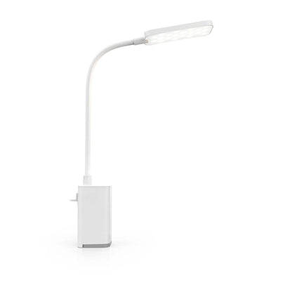 Nedis LTLR10WT | LED Desk Lamp | Dimmable | 1 Light Mode | 90 lm | Rechargeable | Touch Function | White