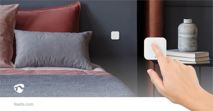 Nedis SmartLife Wall Switch | Zigbee 3.0 | Wall Mount | Android™ / IOS | Plastic | White
