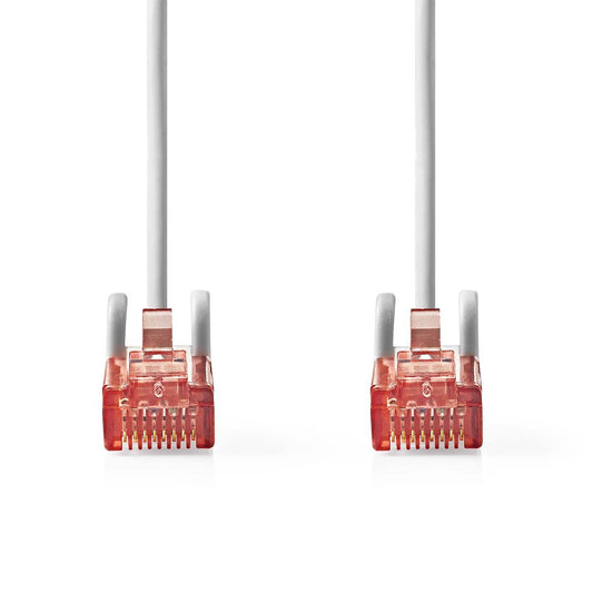 Nedis CAT6 Network Cable | RJ45 Male | RJ45 Male | U/UTP | 5.00 m | Round | PVC | Grey | Label