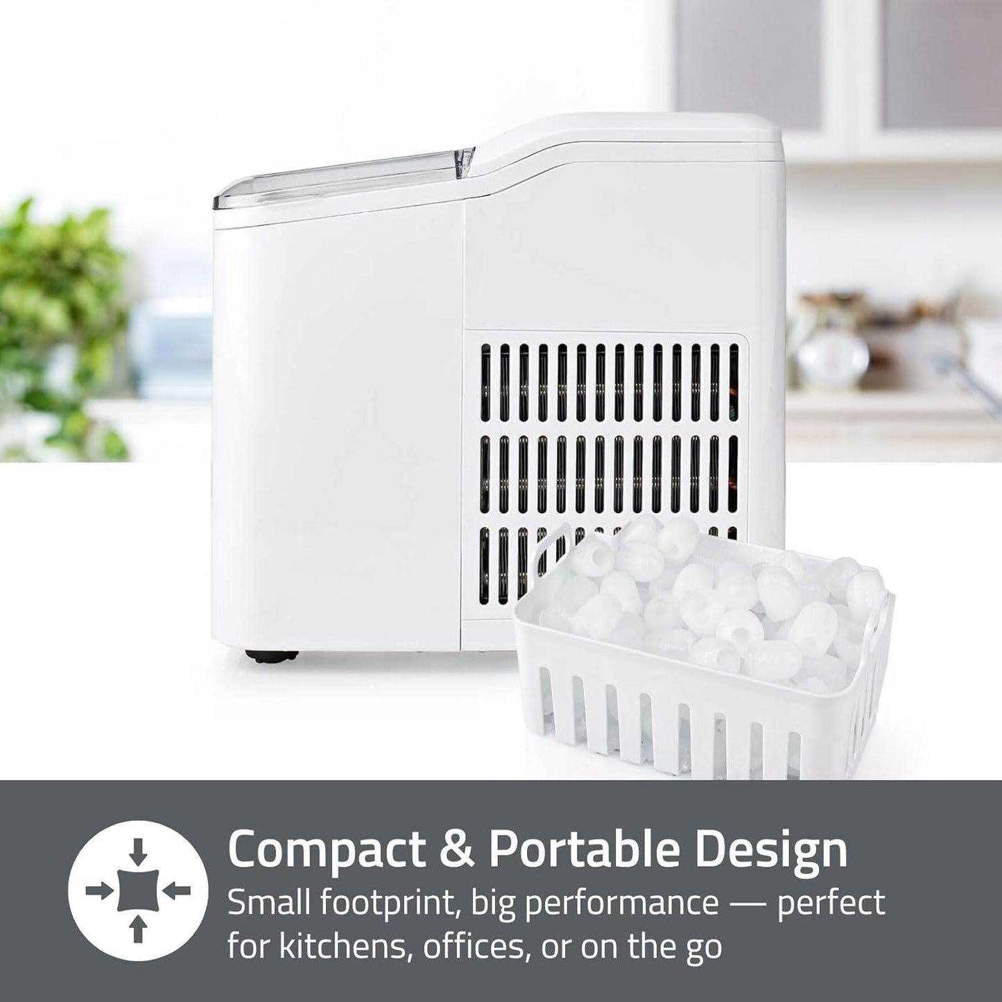 Nedis Ice Cube Maker | 1.5 l | 12 kg | Plastic
