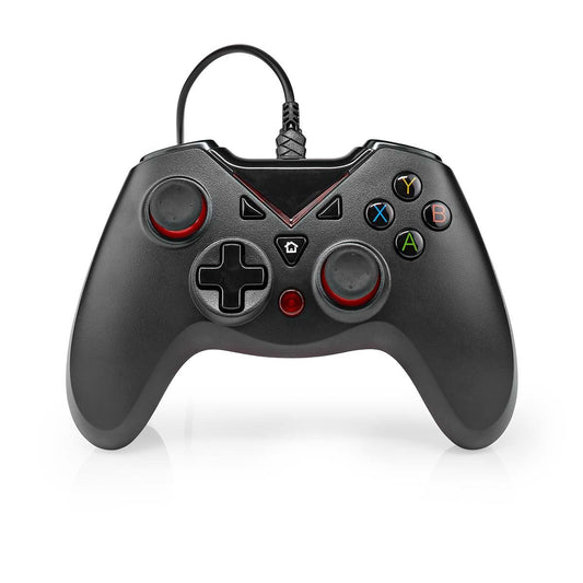 Nedis Gamepad | USB Type-A | USB Powered | PC | Number of buttons: 12 | Cable length: 1.60 m | Black