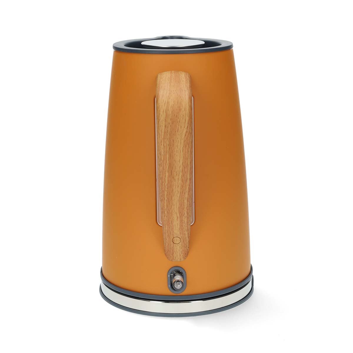 Nedis Electric Kettle | 1.7 l | Soft-Touch | Orange | Rotatable 360 degrees | Concealed heating element | Strix® controller | Boil-dry protection