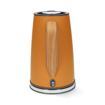 Nedis Electric Kettle | 1.7 l | Soft-Touch | Orange | Rotatable 360 degrees | Concealed heating element | Strix® controller | Boil-dry protection