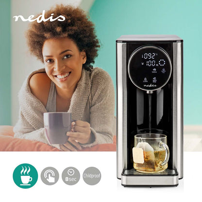Nedis KAWD310FBK Hot Water Dispenser | 2600 W | 2.7 l | Aluminium / Black