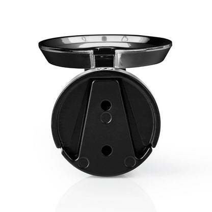 Nedis Speaker Mount | Compatible with: Google Home® | Wall | 2 kg | Fixed | Metal / Steel | Black