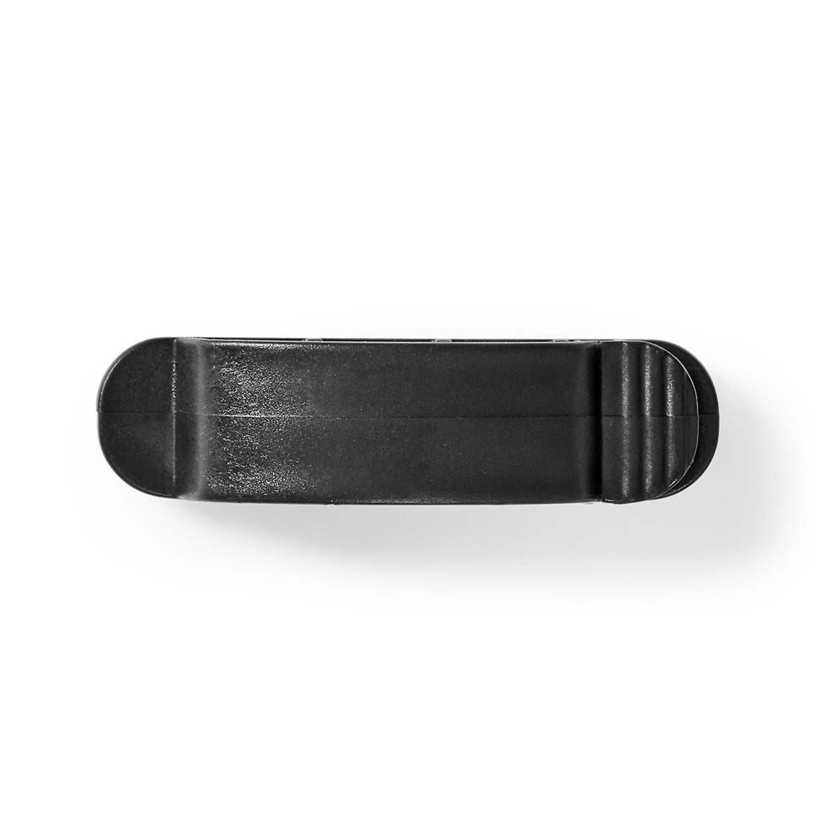 Nedis CMGC22033BK | Cable Management | Cable Clip | Locked | 3 pcs | Number of slots: 3 Slots | Maximum cable thickness: 7.5 mm | Polypropylene | Black