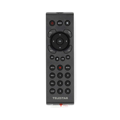 Telestar Remote Control DIRA M1/M11i+/M12i/M14i/S2/S20C/S21i+/S24i/S24CD/S32iCDDABMAN i310CD/i560CD Black