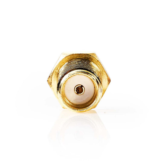 Nedis SMA Adapter | SMA Female | TS9 | Gold Plated | 50 Ohm | Straight | Copper | Gold | 2 pcs | Box