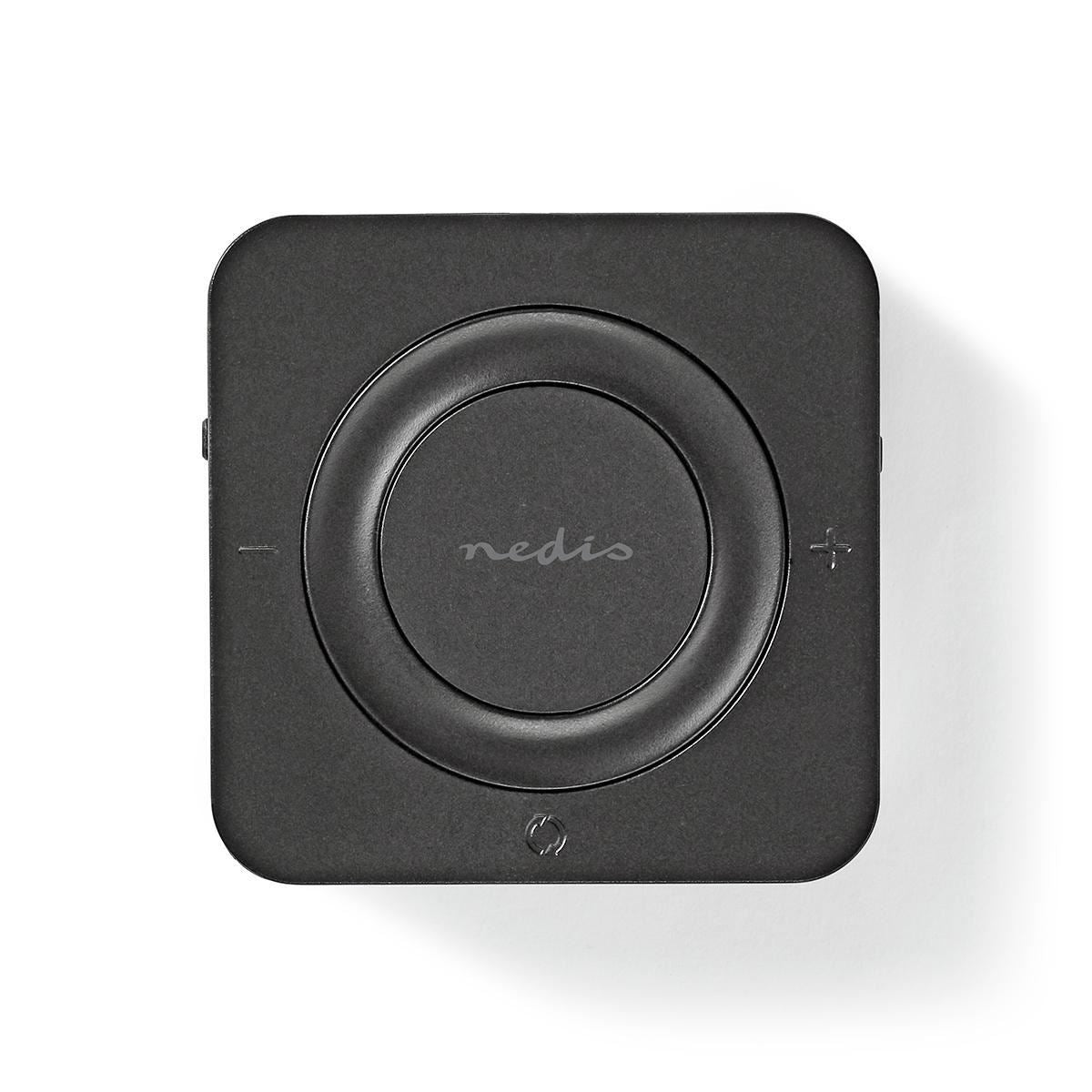 Nedis Bluetooth® Transmitter Receiver | Connection input: 1x AUX / 1x SPDIF | Connection output: 1x AUX / 1x SPDIF | AptX ™ Low latency / AptX™ / SBC | Up to 2 Devices | Maximum battery play time: 22 hrs | Black