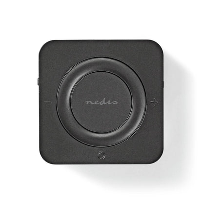 Nedis Bluetooth® Transmitter Receiver | Connection input: 1x AUX / 1x SPDIF | Connection output: 1x AUX / 1x SPDIF | AptX ™ Low latency / AptX™ / SBC | Up to 2 Devices | Maximum battery play time: 22 hrs | Black