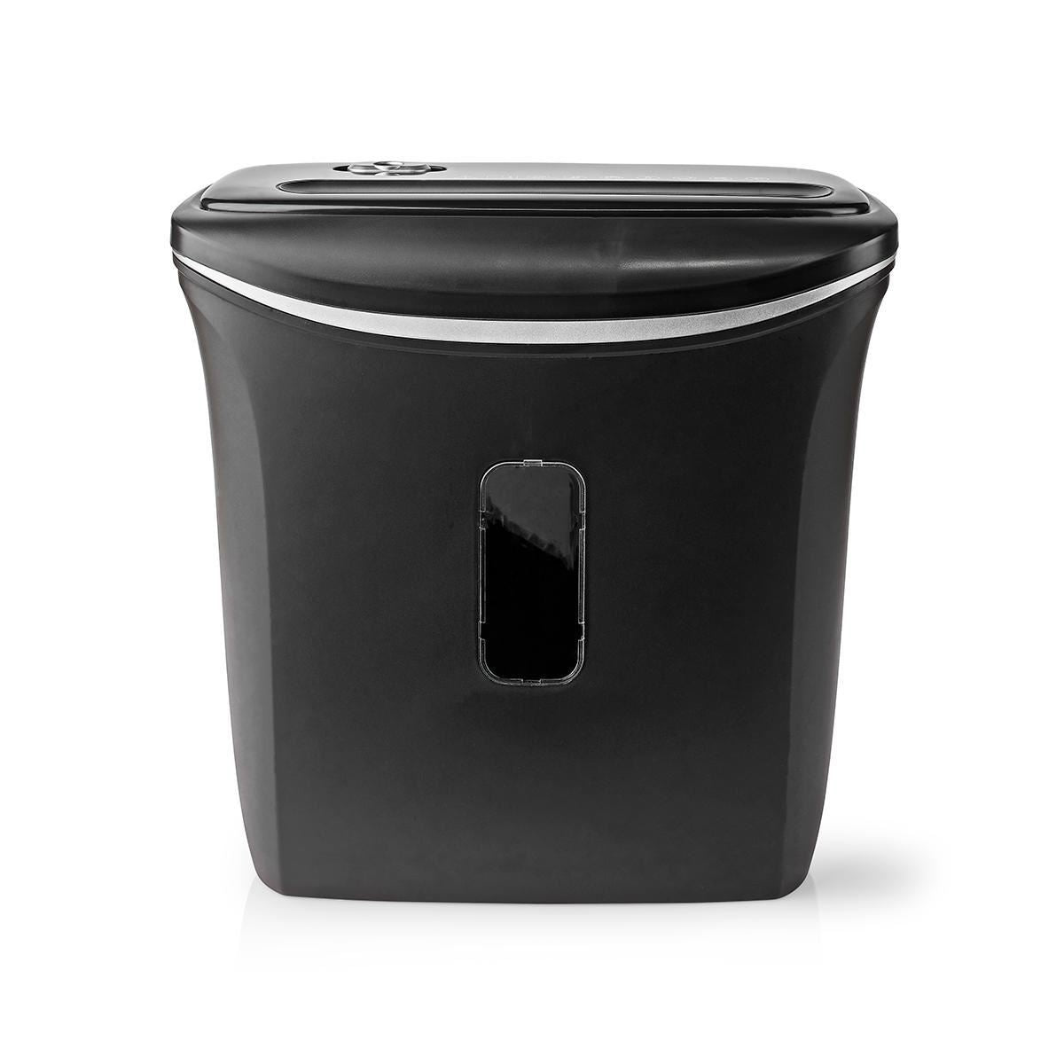 Nedis Paper Shredder | Cross Cut | 6x A4 pages | 12 l | Safety standard: DIN 4 | 300 W | Black