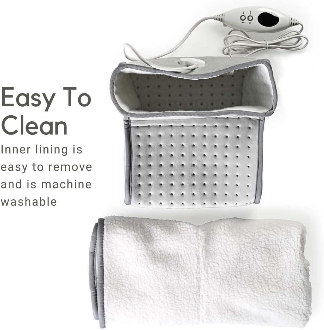 Nedis Foot Warmer | 6 Heat Settings | Washable | Shut-off timer | Overheating protection
