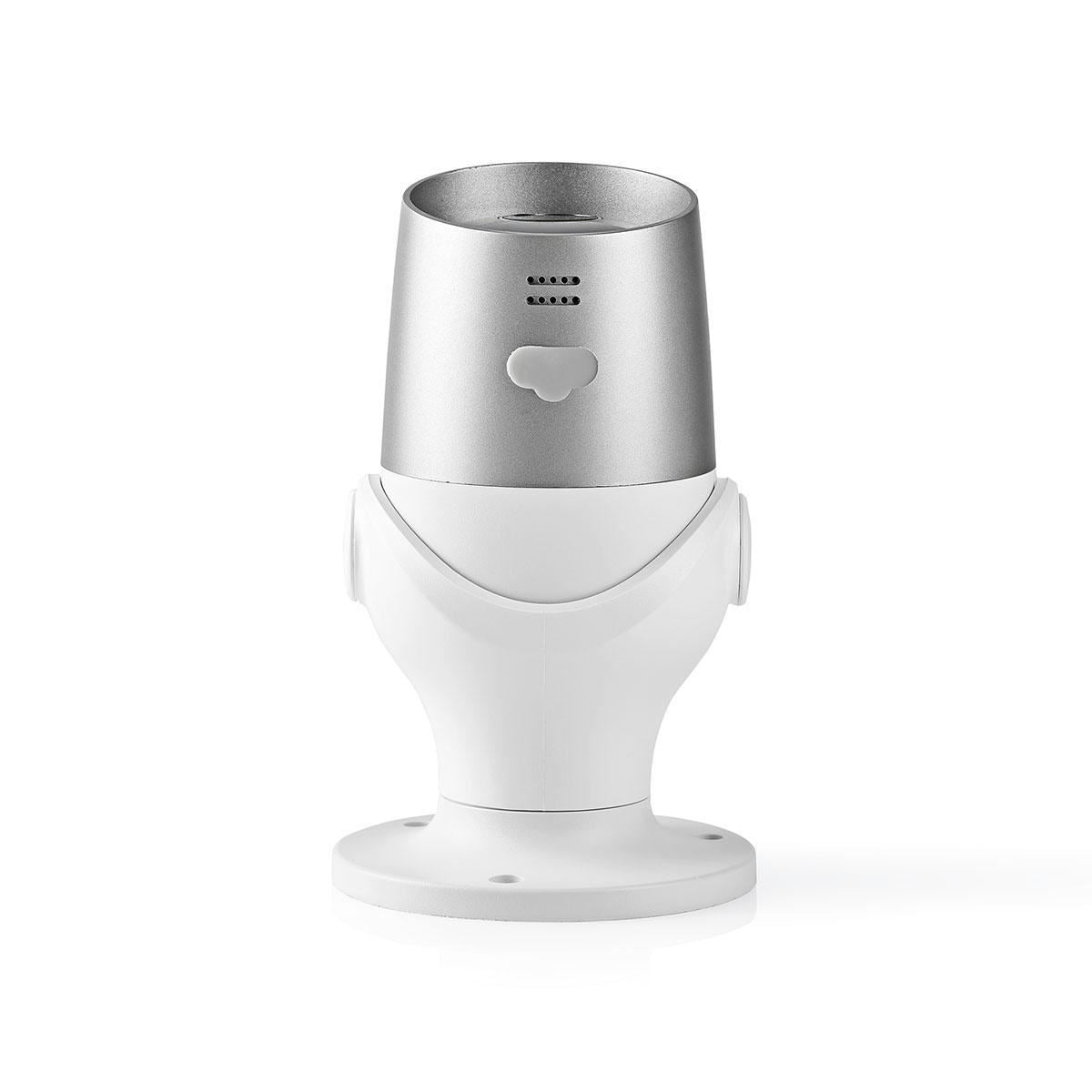 Nedis SmartLife Outdoor Camera | Wi-Fi | Full HD 1080p | IP65 | Cloud Storage (optional) / microSD (not included) | 12 V DC | With motion sensor | Night vision | Silver / White