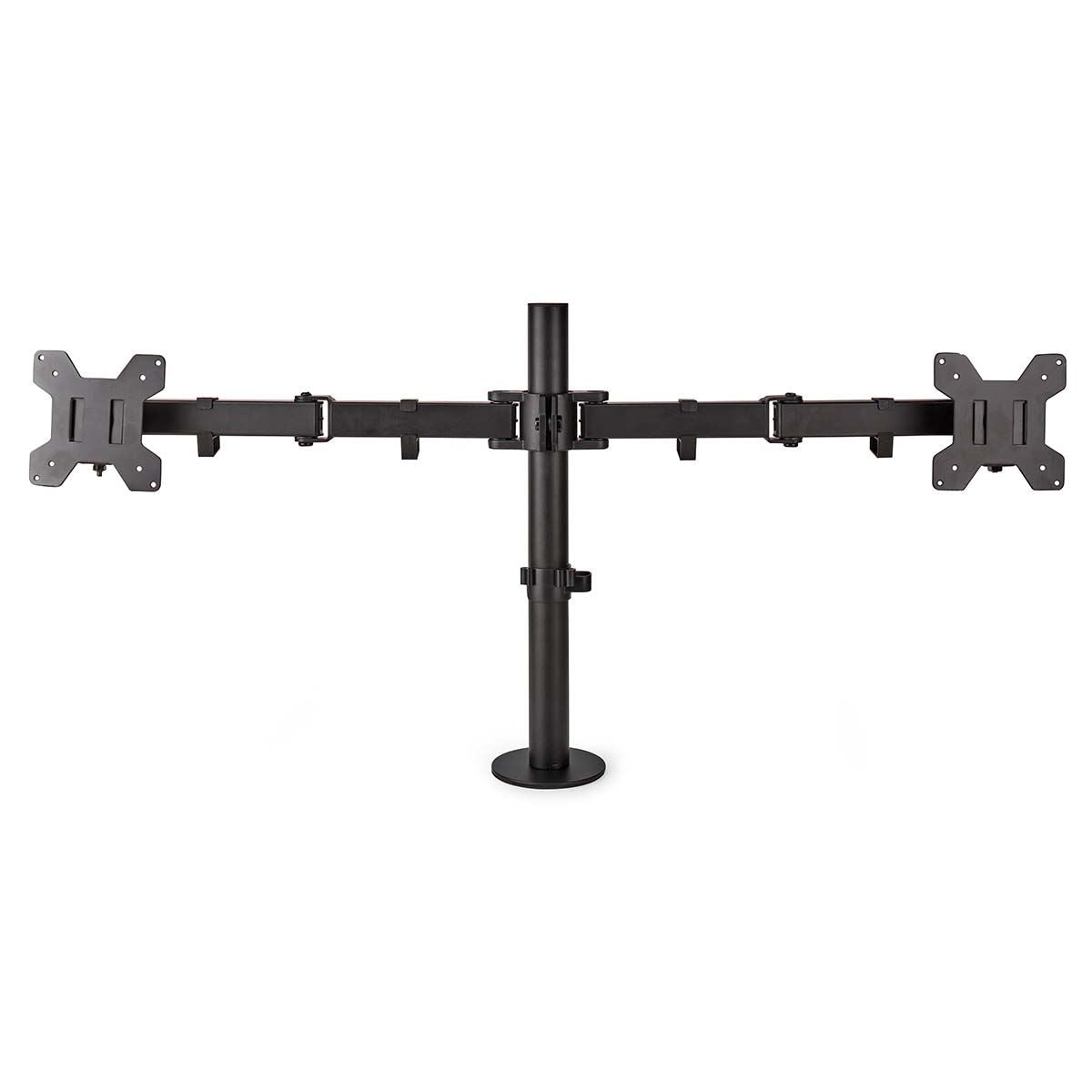Nedis Desk Monitor Mount | 2 Screens | 15 - 32 " | 75x75 / 100x100 | Full Motion