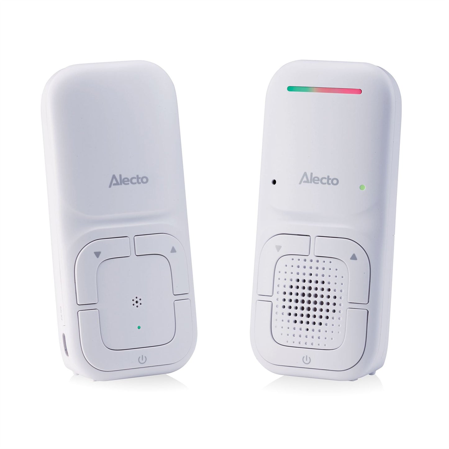 Alecto DBX130 DECT Digital Audio Baby Monitor, Parent Unit with Rechargeable Batter | Crystal-Clear Sound | White