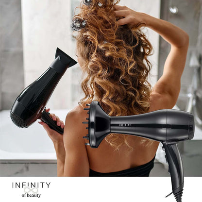 MELISSA Hair Dryer | 2 Speed and 3 Heat Settings 2000W | Black