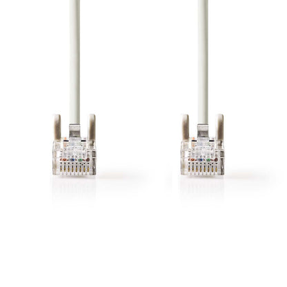 Nedis CAT5e Network Cable | U/UTP | RJ45 Male | RJ45 Male | 5.00 m | Round | PVC | Grey | Envelope