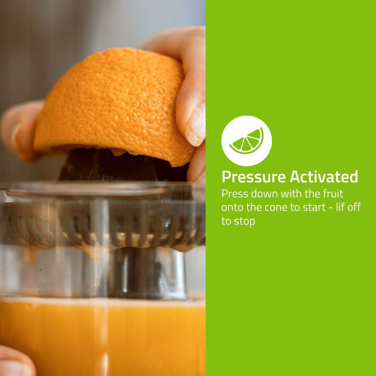 Gastronoma 18230101 | Citrus Press | 40 W | 0.8 L l Black / Stainless Steel