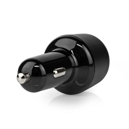Nedis CCPD30W100BK | Car Charger | 48 W | 2x 3.0 A | Number of outputs: 2 | Port type: USB-A / USB-C™ | | Automatic Voltage Selection