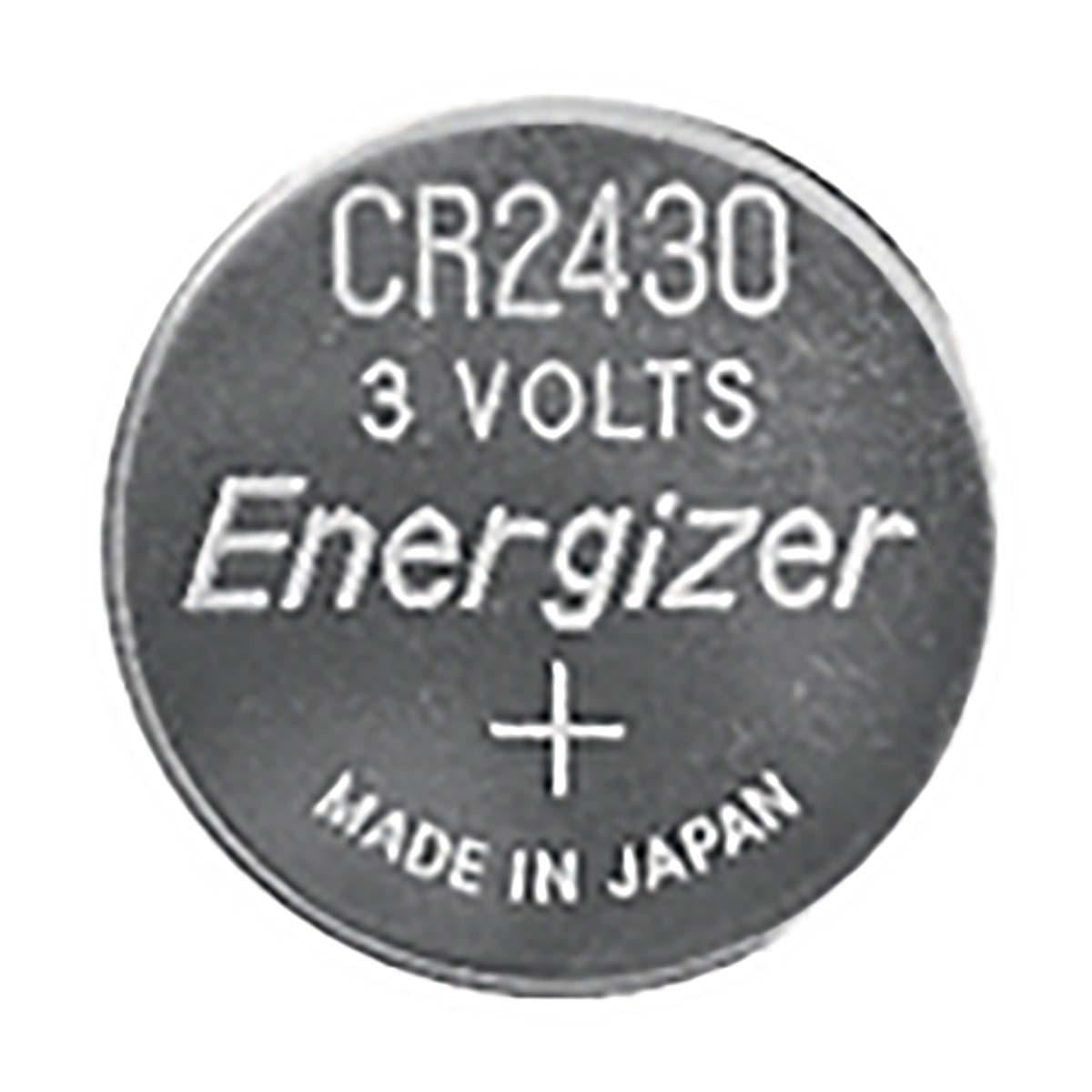 Energizer Lithium Button Cell Battery CR2430 | 3 V DC | 320 mAh | 2-Blister