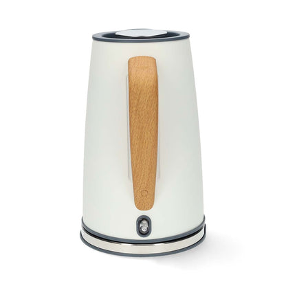 Nedis Electric Kettle | 1.7 l | Soft-Touch | White | Rotatable 360 degrees | Concealed heating element | Strix® controller | Boil-dry protection
