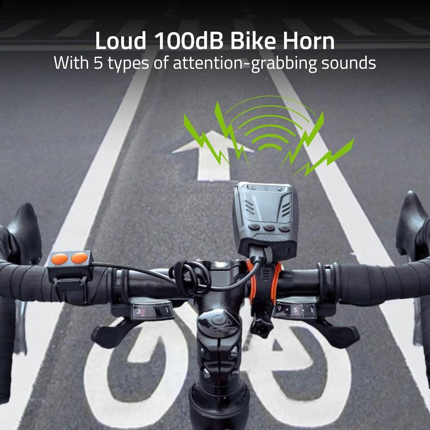 Nedis Cycling Camera | 1080p@30fps | 2 MPixel | 600 min | 70 ° | 300 min | Mounts included | Black