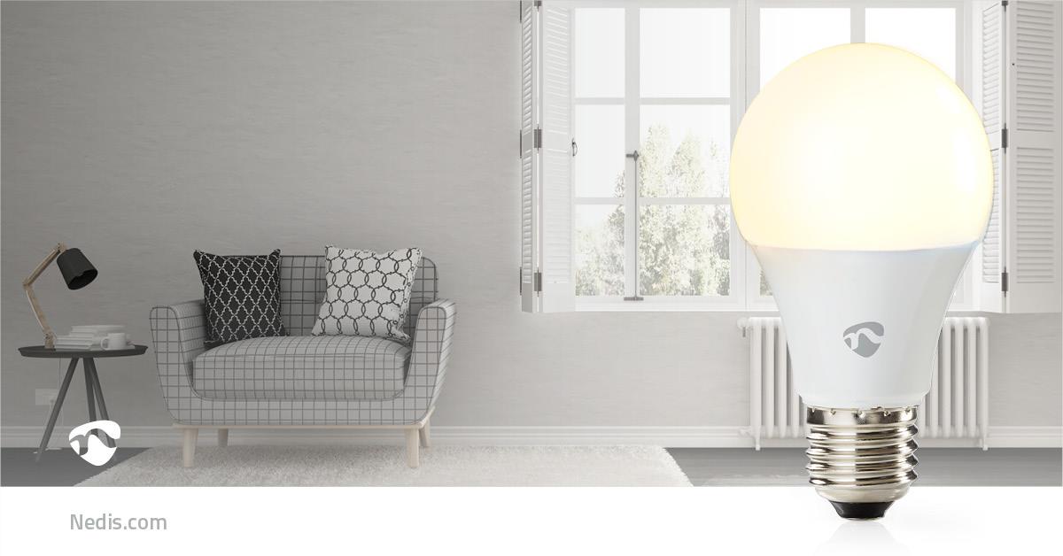 Nedis SmartLife Full Colour LED Bulb | Zigbee 3.0 | E27 | 806 lm | 9 W | RGB / Warm to Cool White | 2200 - 6500 K | Android™ / IOS | Bulb | 1 pcs