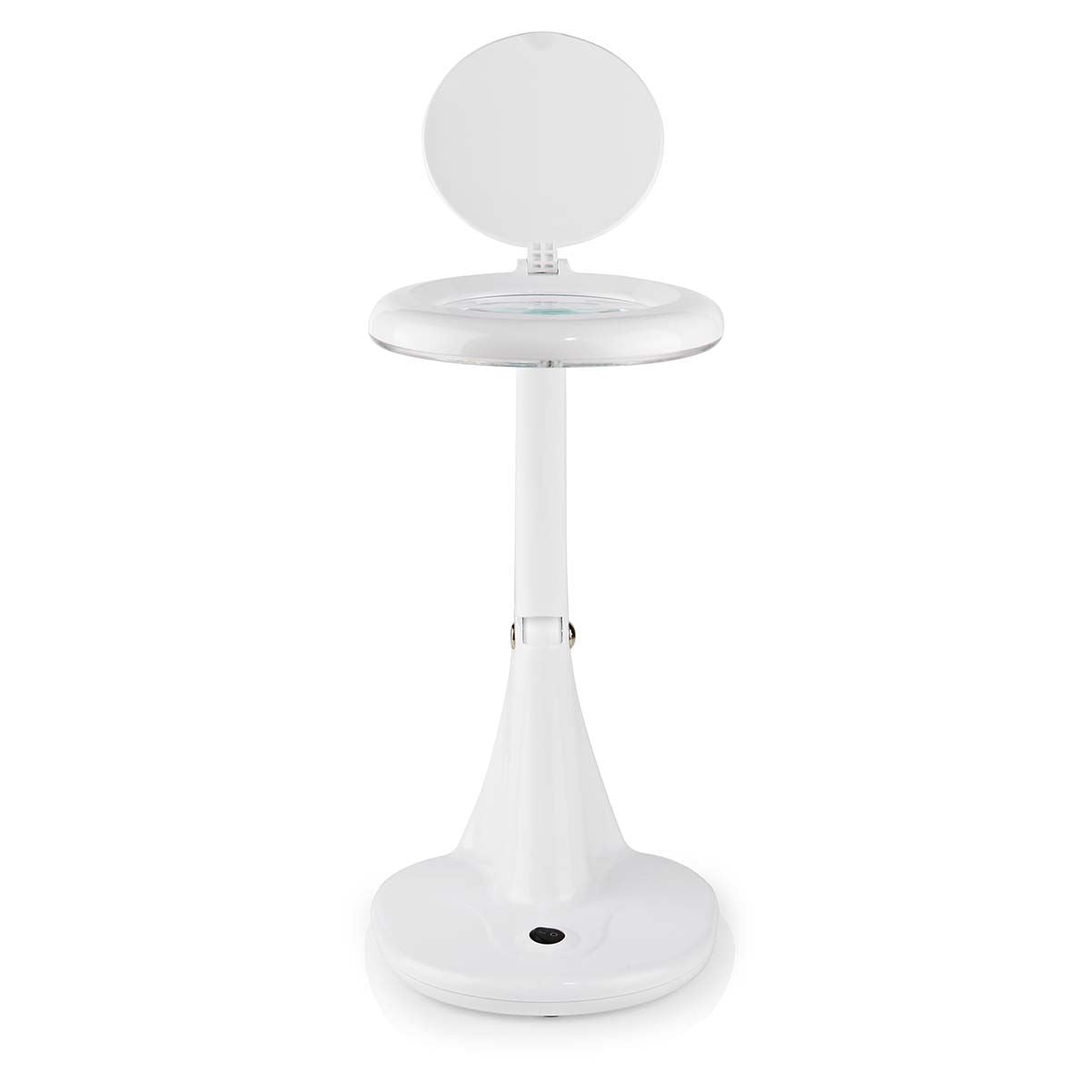 Nedis Magnifying Table Lamp | Lens strength: 3 + 12 Diopter | 6500 K | 6.5 W | 585 lm | White