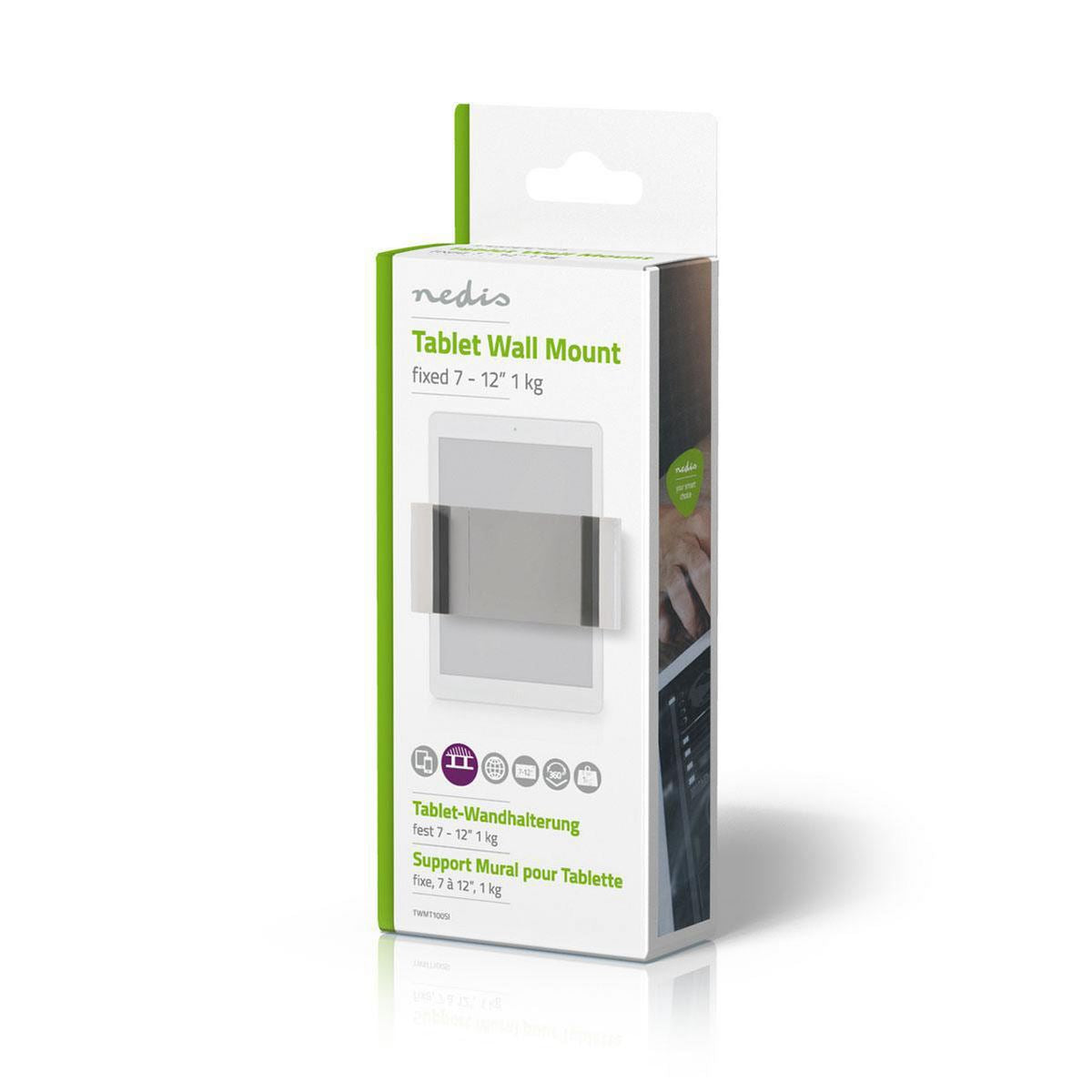Nedis Tablet Mount | 7 - 12 " | Fixed | Application: Wall