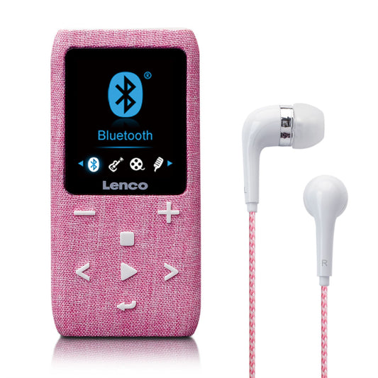 Lenco XEMIO-861PK | MP3/MP4 Player | Bluetooth® | 8GB | Micro SD Card Expansion | Pink